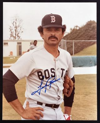 Tony Armas Boston Red Sox Hand Signed 8x10 Color Vintage Photo Djr