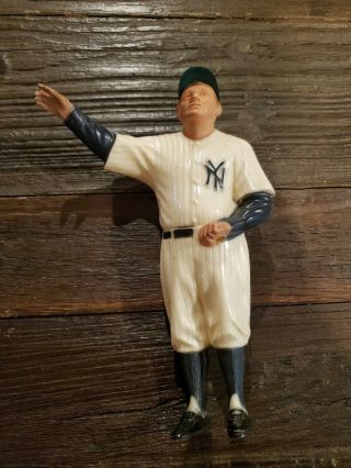 Vintage Babe Ruth Figure - Hartland Plastics - 50s 60s - Plastic Toy Statue