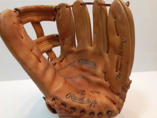 Vintage Rawlings " Mickey Mantle " Fastback Model Baseball Glove