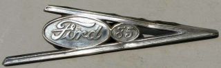 Rare 1930s 1940s Ford 85 Truck Emblem L@@k G543