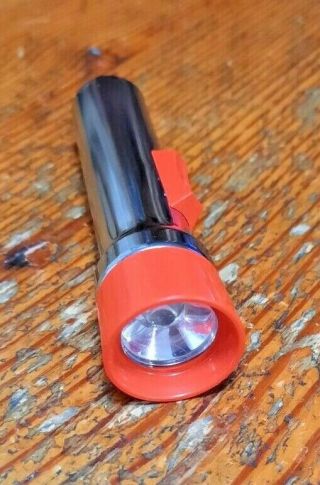 Nos Ever Ready Vintage Small Pocket Flashlight Flash Light Lamp 3 1/4” Long
