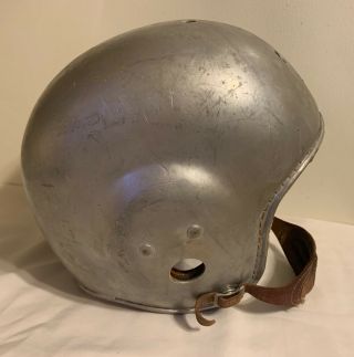 Vintage Rawlings Football Helmet Rh10 Leather Chin Strap Size 7 - 1/8 1950 