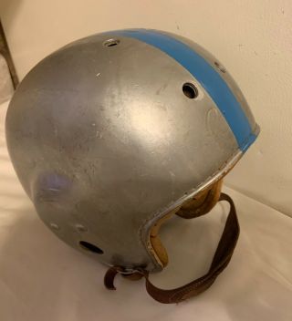 Vintage Rawlings Football Helmet RH10 Leather Chin Strap Size 7 - 1/8 1950 ' s 2