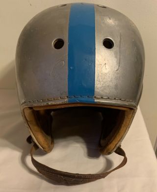 Vintage Rawlings Football Helmet RH10 Leather Chin Strap Size 7 - 1/8 1950 ' s 3