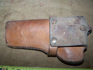 Vintage Smith & Wesson Leather Holster 21 63 2