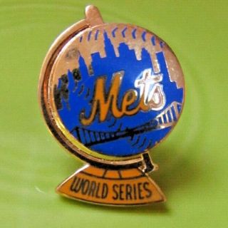 1973 York Mets Nym World Series Press Pin