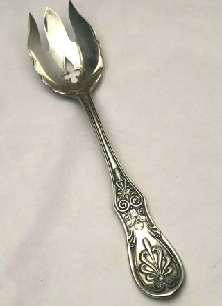 Saratoga By Tiffany & Co.  Sterling Silver Ice Cream Or Dessert Fork 6.  75 "