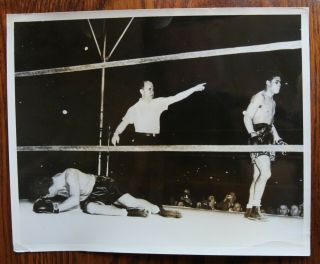Vintage Boxing Photo: Joe Louis Vs James Braddock