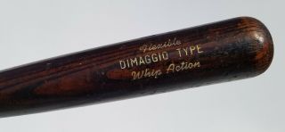 1946 - 50 Joe Dimaggio 34 " Adirondack Vintage Baseball Bat Louisville Slugger Era