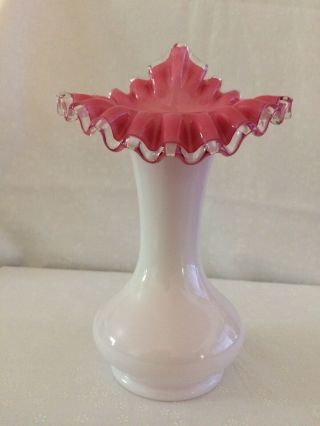Vintage Peach Crest Jack - In - The Pulpit Vase