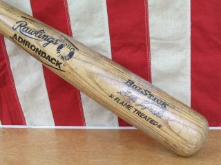 Vintage Rawlings Adirondack Wood Baseball Bat Pro Ring Greg Luzinski Model 34 "