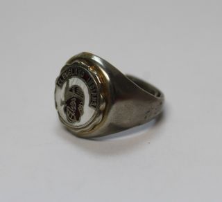 Vintage 1950s Cleveland Indians Chief Wahoo Adjustable Unisex Ring 3