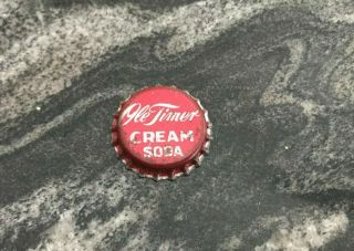 Vintage Ole Timer Cream Soda Cork Bottle Cap / Crown Coca Cola Bottling