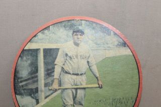 SCARCE 1920s BABE RUTH THE SPORTING NEWS HERE DISPLAY SIGN BASEBALL 3