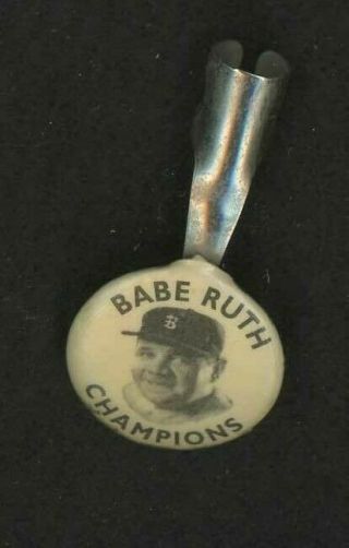 Vintage Babe Ruth Champions Red Sox Yankees.