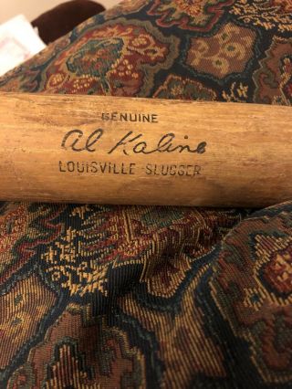 Vintage Al Kaline Louisville Slugger Baseball Bat / 34 1/2” Long