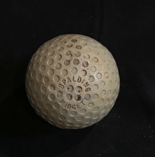 Rare Antique Golf Ball - Spalding Dimple Patent Sept 15 1905