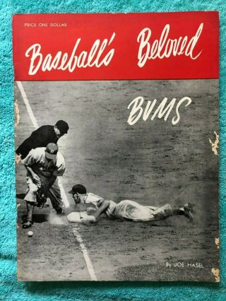 1947 Brooklyn Dodgers Yearbook W Jackie Robinson Insert