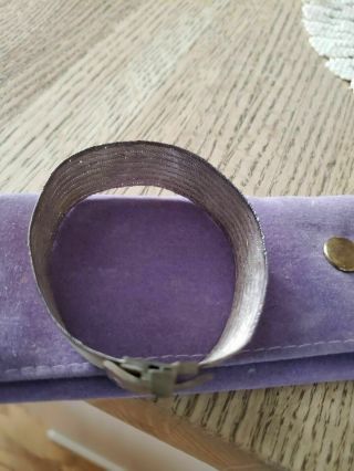 Vintage Sterling Silver Mesh Bracelet