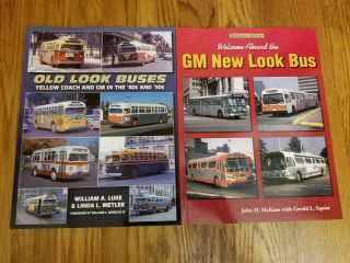 2 Bus Books - Old Look Buses & Gm Look Bus