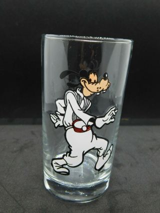 Vintage Disney Epcot Center Goofy Drinking Glass