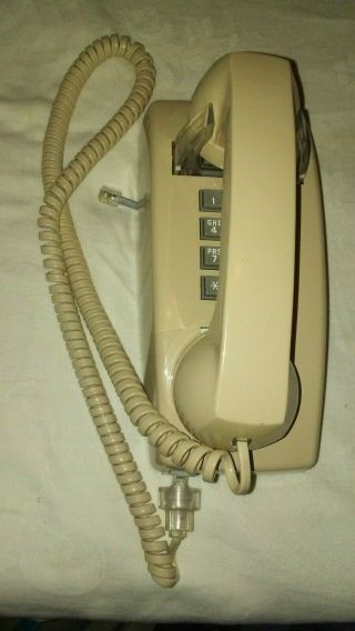 Vintage Wall Telephone Gte Automatic Electric Touchtone 79d9