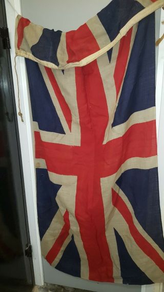 Vintage/antique British Union Jack Flag 5 