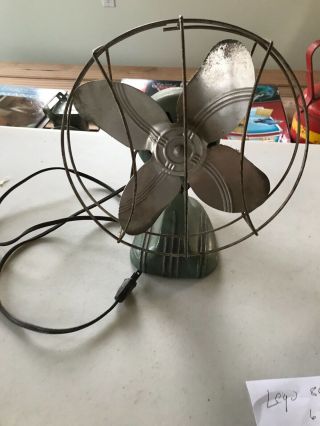 Vintage Dominion Electric Fan 8 Inch Blade