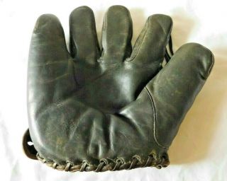 Early Vintage Antique Right Hand Leather Baseball Glove Professional Model