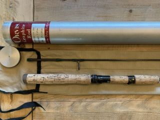 Vintage Orvis Graphite Spin Rod — 2 Piece / 6 Foot w/ Rod Tube & Sleeve 2