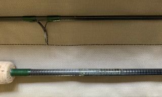 Vintage Orvis Graphite Spin Rod — 2 Piece / 6 Foot w/ Rod Tube & Sleeve 3