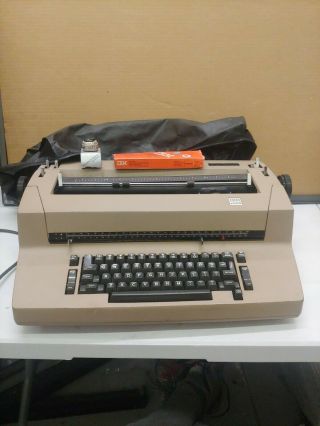 Vintage IBM Selectric II Correcting Electric Typewriter - Tan Repair Parts 2