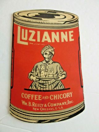 Vintage Sewing Needle Card Folder Case " Luzianne "