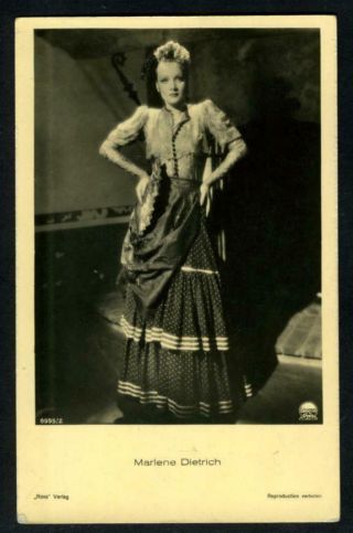Vintage Marlene Dietrich German Ross Verlag 1930 