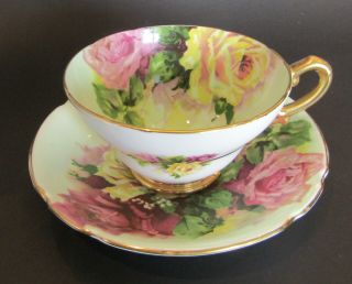 Vintage Stanley Fine Bone China Teacup And Saucer Made In England