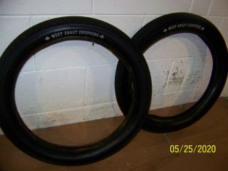 Jesse James West Coast Chopper Bicycle Bike Front And Rear Tires