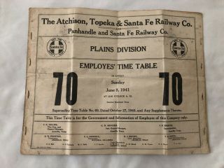 Atchison,  Topeka,  And Santa Fe Railroad Employee 