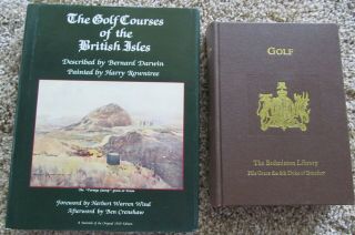 2 Important Golf Books In Both Are Reprints