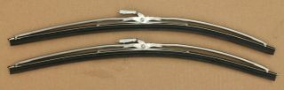 Vintage Pair Trico 16 " Curved Windshield Wiper Blades Chevy Buick Olds Pontiac