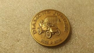 1978 Ford Diamond Jubilee 75th Anniversary Bronze Medallion