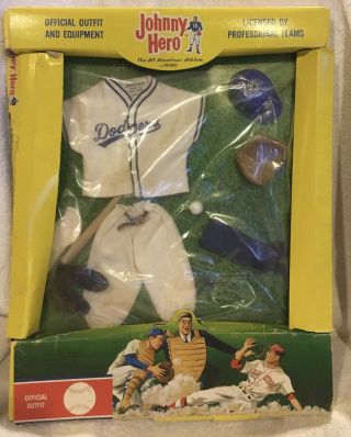 Vintage 1965 Los Angeles Dodgers “johnny Hero” Outfit - Deluxe Box -