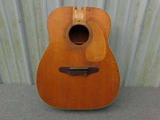 Vintage Harmony Sovereign H1260 Acoustic Guitar Body Luithier Project