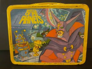 Vintage 1979 Battle Of The Planets Lunchbox No Thermos 3