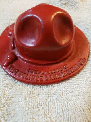 Vintage Eclipse Lawn Mower Company 1917 Cast Iron Paperweight