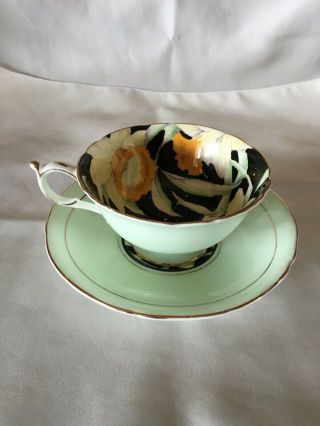 " Paragon " Antique Tea Cup And Saucer " By Appointment,  The Queen & H.  M Queen Mary