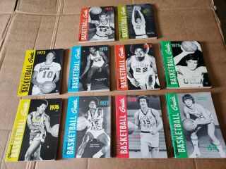 Ncaa Official Collegiate Basketball Guides,  1970 - 79