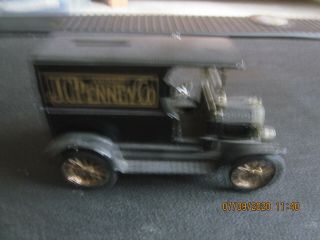 Vintage 1 24 Die Cast Model T Delivery J C Penny Ertel Quality Promo Bank