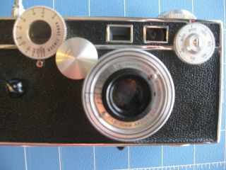 Vintage Argus Range Finder With Leather Case Lens F/35 Coated Citar 50mm