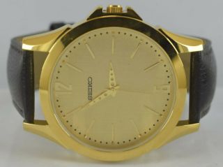 Vintage Seiko Quartz Modified Wrist Watch For Men 