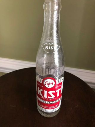 Vintage Kist Beverage Soda Bottle - Marion,  South Carolina